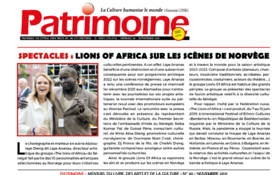 Lions Of Africa on the Norway stage