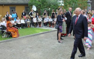 Laye Ananas Performs in Honor of King Harald V of Norway’s Birthday