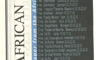 Lions of Afrika 28 april – 28 mei 2006 In Nederland