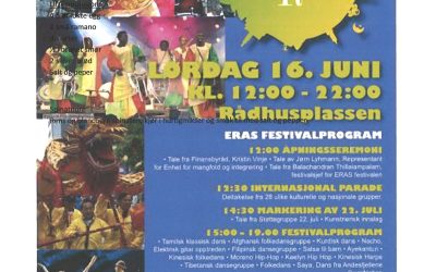 Multicultural festivities at the Oslo City Hall Square